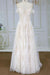 Spaghetti Strap Lace Tulle A-line Wedding Dress - Wedding Dresses
