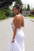 Spaghetti Straps Mermaid Lace Appliques Sexy Backless Wedding Dress - Wedding Dresses