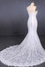 Spaghetti Straps Mermaid with Appliques Lace Beach Wedding Dress - Wedding Dresses