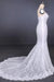 Spaghetti Straps Mermaid with Appliques Lace Beach Wedding Dress - Wedding Dresses