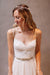Spaghetti Straps Sleeveless Sweep Train Lace Beach Wedding Dress - Wedding Dresses
