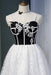 Spaghetti Straps Sweet 16 with Black Top Cute Lace Homecoming Dress - Prom Dresses