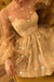 Sparkle Long Sleeve Short Party Unique Sheer Neck Mini Homecoming Dress - Prom Dresses
