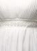 Strapless Chiffon A-Line Empire Waist Wedding Gown With Pearl Belt
