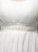 Strapless Chiffon A-Line Empire Waist Wedding Gown With Pearl Belt