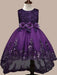 Princess Girl Dress Manadlian Child Girls Wedding Dress Bridesmaid Dress Sequined Strapless Long Skirt Organza 2-12 Years 5 Colors