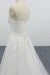 Strapless Tulle Chapel Train A-line Wedding Dress - Wedding Dresses