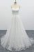 Strapless Tulle Chapel Train A-line Wedding Dress - Wedding Dresses