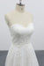Strapless Tulle Chapel Train A-line Wedding Dress - Wedding Dresses