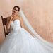 Stylish Strapless Appliques Tulle Wedding Dress - Wedding Dresses