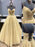 Stylish V Neck Backless Pleated Champagne Prom Dresses 2020, Shiny Open Back Champagne Formal Graduation Evening Dresses