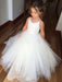 Flower Girl Dresses Straps Neck Sleeveless Lace Kids Party Dresses