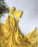 Sweetheart Neck Two Pieces Yellow Long Prom Dresses, 2 Pieces Yellow Formal Evening Dresses