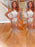 Trumpet/Mermaid Bateau Sleeveless Sequin Sweep/Brush Train Tulle Dresses - Prom Dresses