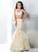 Trumpet/Mermaid Sheer Neck Beading Sleeveless Long Tulle Two Piece Dresses - Prom Dresses