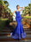 Trumpet/Mermaid Sweetheart Beading Sleeveless Long Satin Dresses - Prom Dresses