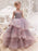 Flower Girl Dresses Jewel Neck Sleeveless Lace Kids Social Pageant Dresses