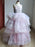 Flower Girl Dresses Jewel Neck Sleeveless Lace Kids Social Pageant Dresses