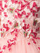 Flower Girl Dresses Jewel Neck Tulle Sleeveless Ankle Length Princess Silhouette Flowers Kids Party Dresses
