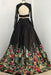 Two Piece Black Sleeve Formal Appliques Long Prom Dress - Prom Dresses