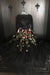 Two Piece Long Sleeves Black Lace Bodice Tulle Prom Dress with Appliques - Prom Dresses