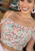 Two Piece Off the Shoulder Tulle Short Homecoming Charming Prom Dress with Beads - Prom Dresses