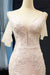 V-Neck Short Sleeve Appliques Mermaid Wedding Dress - Wedding Dresses