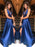 V-Neck Sleeveless Sweep/Brush A-line Train With Ruffles Satin Dresses - Prom Dresses