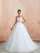 Wedding Dress 2021 Ball Gown Halter Sleeveless Floor Length Lace Tulle Bridal Gowns With Train
