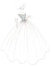 Wedding Dress Princess Silhouette Court Train Off The Shoulder Sleeveless Natural Waist Lace Tulle Bridal Gowns