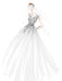 wedding dresses 2021 princess silhouette jewel neck sleeveless natural waist lace soft pink tulle bridal gowns