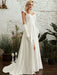 Wedding Dresses A-line Court Train Spaghetti Straps Sleeveless Pleated Sweetheart Neck Satin Fabric Ivory Bridal Gowns