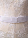 Wedding Dresses Lace Champagne Bridal Dress V Neck Long Sleeve Illusion Sheath Bow Sash Floor Length Wedding Gown