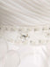 Wedding Dresses Princess Ball Gowns Strapless Sweetheart Neckline Pleated Frills Beaded Sash Tulle Ivory Bridal Dress With Train