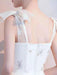 With Cocktail Dress Elegant A-Line Strapless Sleeveless Bows Lace Champagne Short Evening Dress