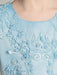 Flower Girl Dresses Jewel Neck Tulle Sleeveless Ankle Length Princess Silhouette Embroidered Kids Party Dresses
