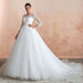 Wonderful Appliques Tulle A-line Wedding Dress - Wedding Dresses