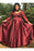 Wonderful Elegant Fascinating A Line V Neck Satin Prom with 3/4 Sleeves Floor Length Appliques Plus Size Dress - Prom Dresses