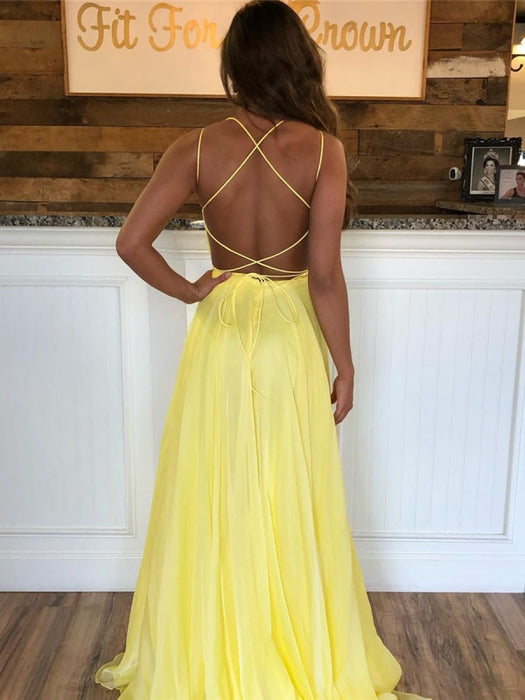 Prom dresses cheap 2019 yellow